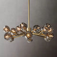 Load image into Gallery viewer, Crystal Ball Round Chandelier 36"
