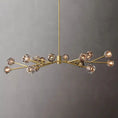 Load image into Gallery viewer, Crystal Ball Round Chandelier 72"

