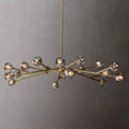 Load image into Gallery viewer, Crystal Ball Round Chandelier 72"
