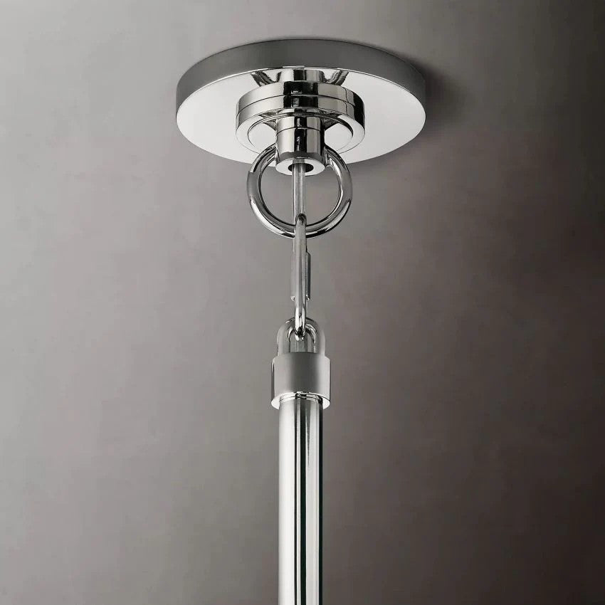Crystal Ball Round Chandelier 72"