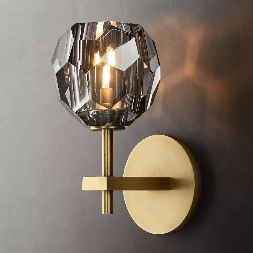 Crystal Ball Sconce