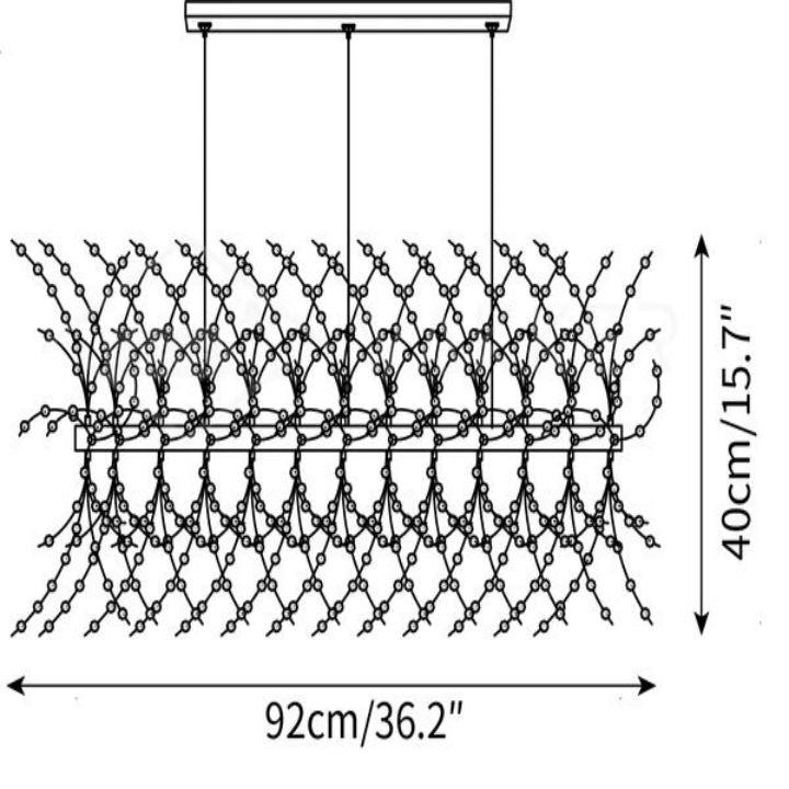 Dandelion Chandelier