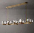 Load image into Gallery viewer, Demoulin Double Linear Chandelier 54"
