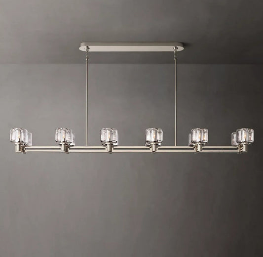 Demoulin Double Linear Chandelier 72"