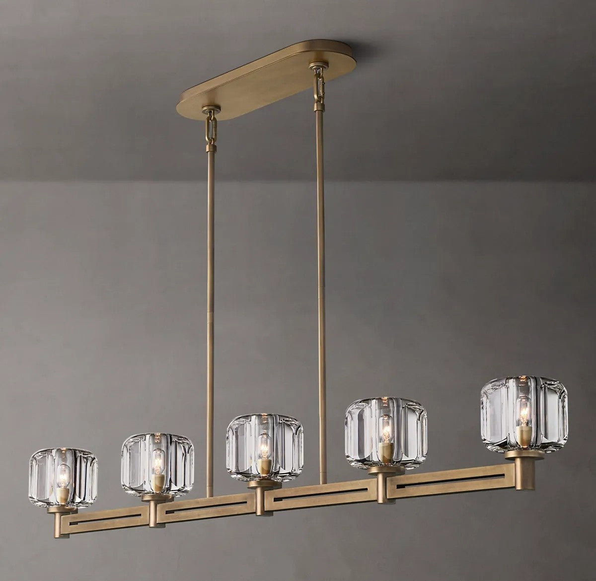Demoulin Linear Chandelier 54"