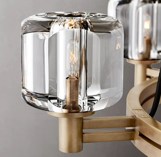 Demoulin Round Chandelier 36"