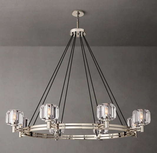 Demoulin Round Chandelier 48"