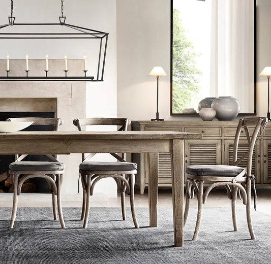 Dickens 19th C. English Openwork Rectangular Chandelier 54"