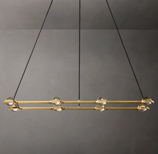Eclipse Rectangular Chandelier 54"