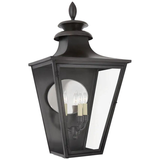 Elgar 3/4 Lantern Wall Sconce Outdoor