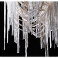 Load image into Gallery viewer, Elisa Luxury Aluminum Chain Tassel Chandelier
