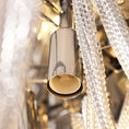 Load image into Gallery viewer, Elisa Luxury Aluminum Chain Tassel Flushmounts
