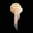 Load image into Gallery viewer, Elisa Luxury Aluminum Chain Tassel Ring Multilayer Chandelier
