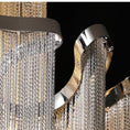 Load image into Gallery viewer, Elisa Luxury Flower Chain Tassel Chandelier
