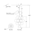 Load image into Gallery viewer, Erin Cristol Chandelier

