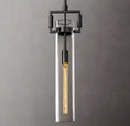 Load image into Gallery viewer, Everett Machinist Glass Cylinder Pendant
