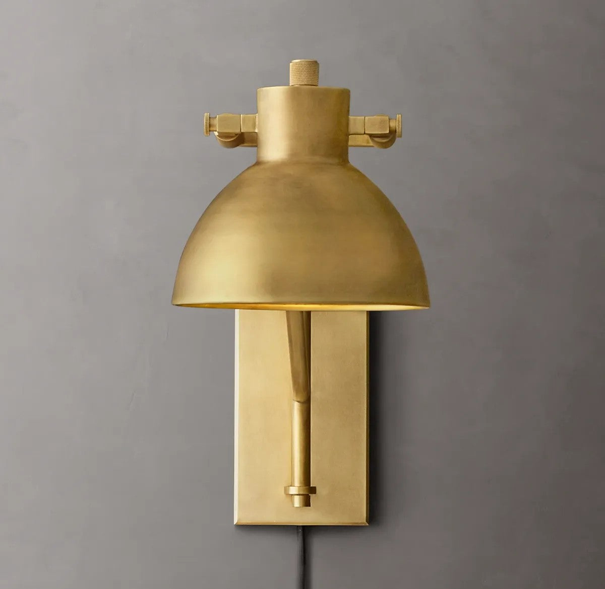 Everett Machinist Swing-Arm Task Sconce