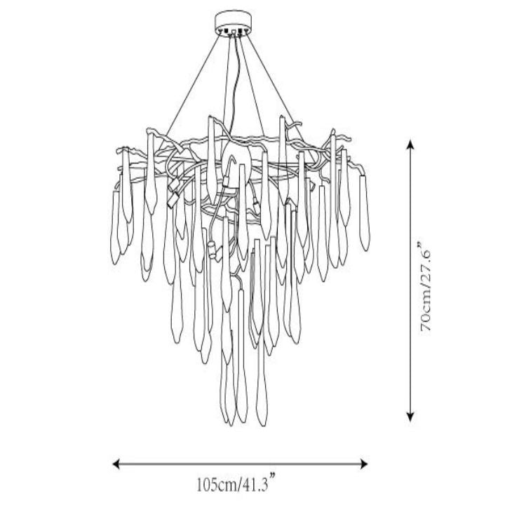Ficle Crystal Luxury Chandelier