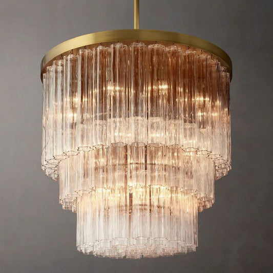Fielo 3-Tier Round Chandelier 36”