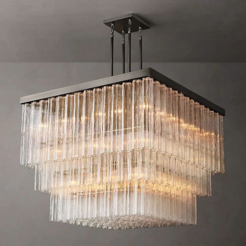 Fielo Square Chandelier 45”