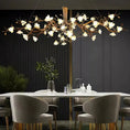 Load image into Gallery viewer, Flower Bloom Branch Brass Chandelier
