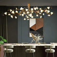 Load image into Gallery viewer, Flower Bloom Branch Brass Chandelier

