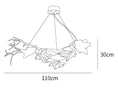 Load image into Gallery viewer, Vonio Branch Brass Chandelier

