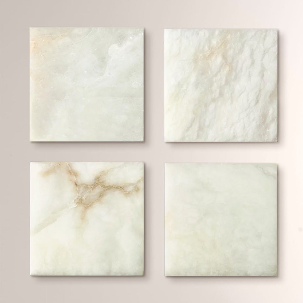 Hannia Alabaster Wall Sconce