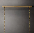 Load image into Gallery viewer, Harlynn Calcite Rectangular Chandelier 62"
