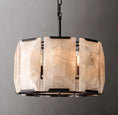 Load image into Gallery viewer, Harlynn Calcite Round Chandelier 19"
