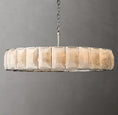 Load image into Gallery viewer, Harlynn Calcite Round Chandelier 60"
