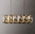 Load image into Gallery viewer, Harlynn Crystal Rectangular Chandelier 42"
