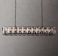 Load image into Gallery viewer, Harlynn Crystal Rectangular Chandelier 74"

