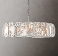 Load image into Gallery viewer, Harlynn Crystal Round Chandelier 43"
