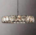 Load image into Gallery viewer, Harlynn Crystal Round Chandelier 60"

