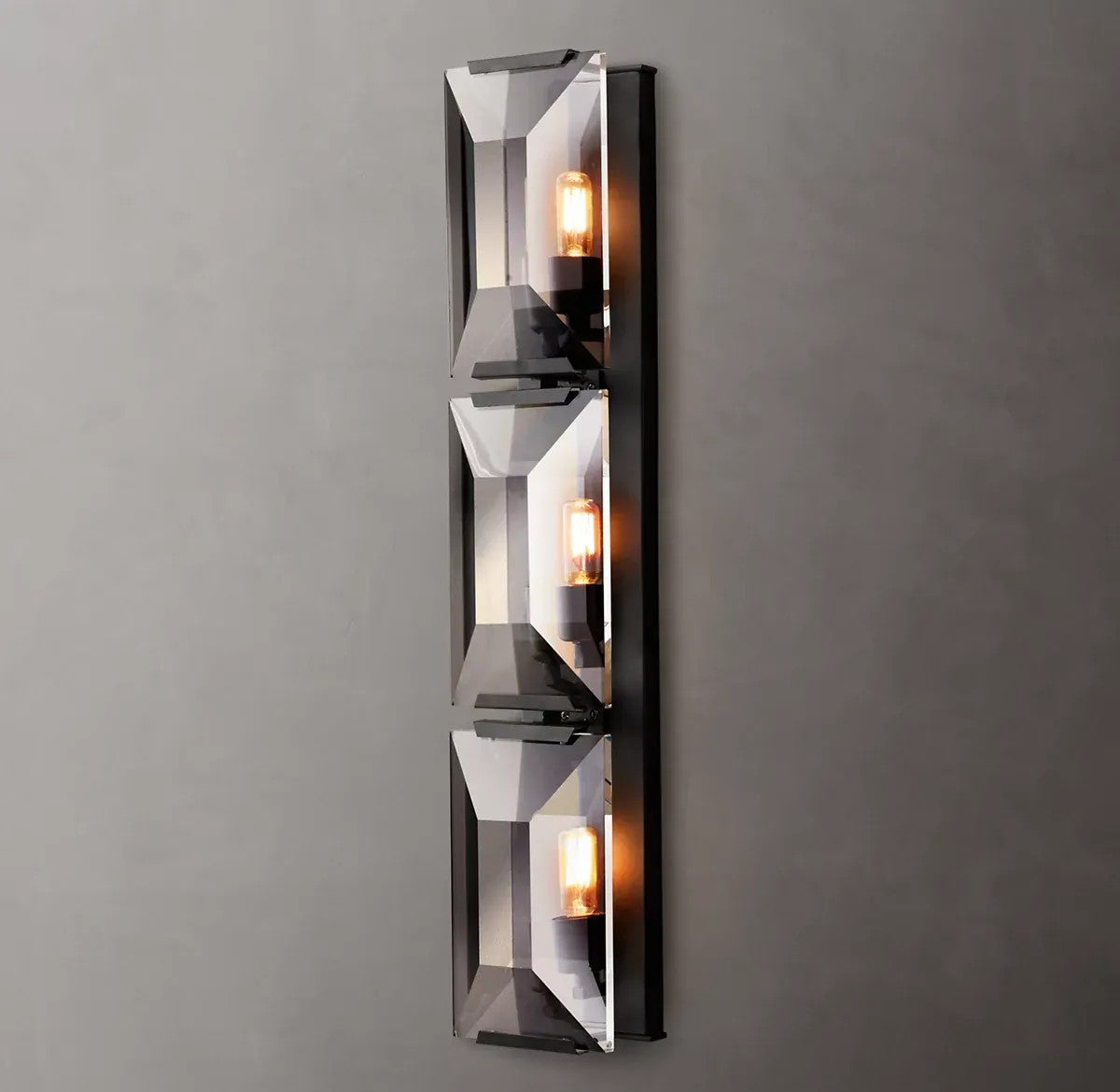 Harlynn Crystal Triple Sconce