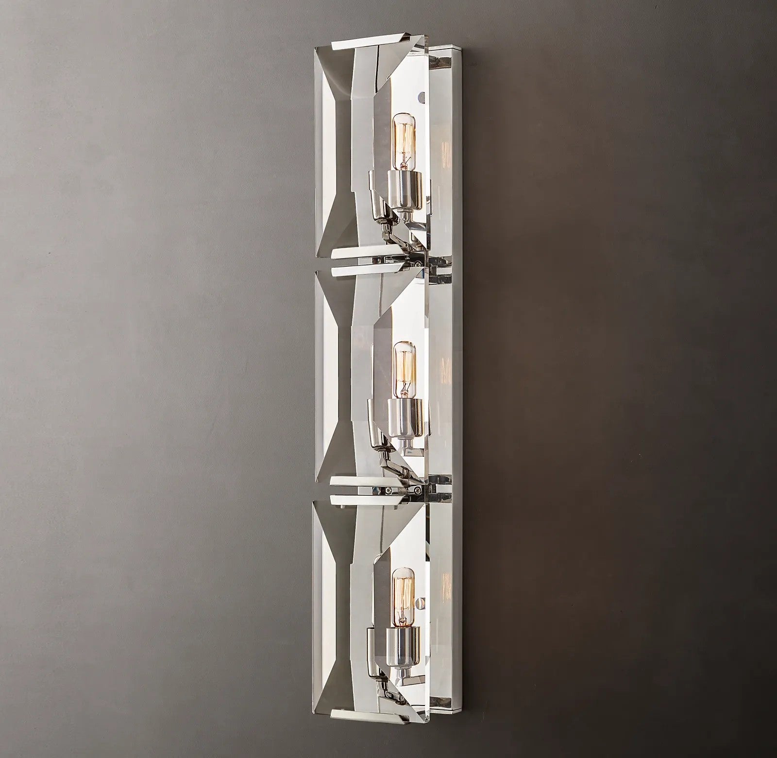 Harlynn Crystal Triple Sconce