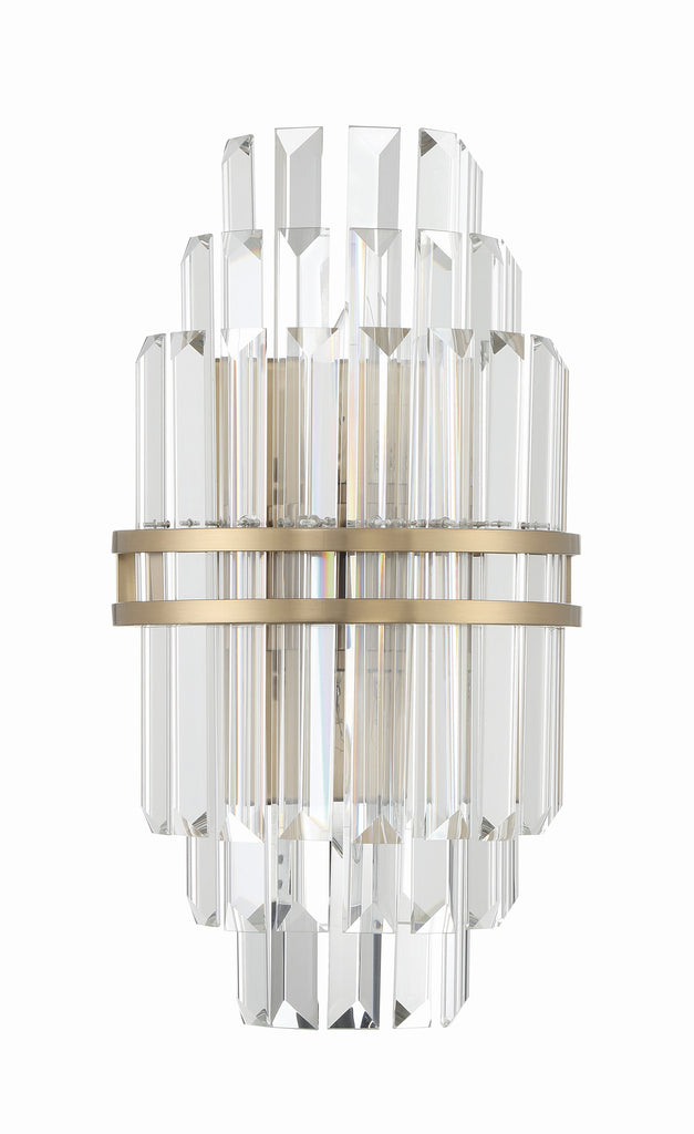 Kawu Crystal 2 Light Wall Sconce