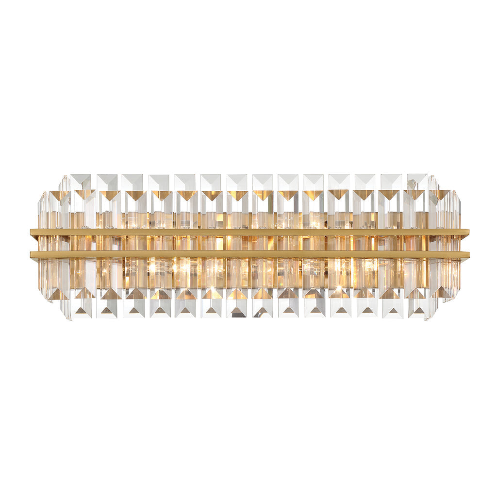 Kawu Crystal 4 Light Wall Sconce