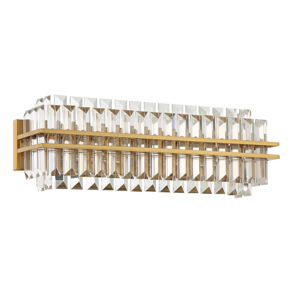 Kawu Crystal 4 Light Wall Sconce