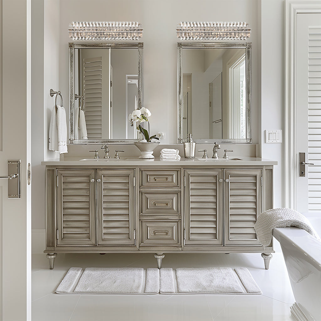 Kawu Crystal 6 Light Wall Sconce