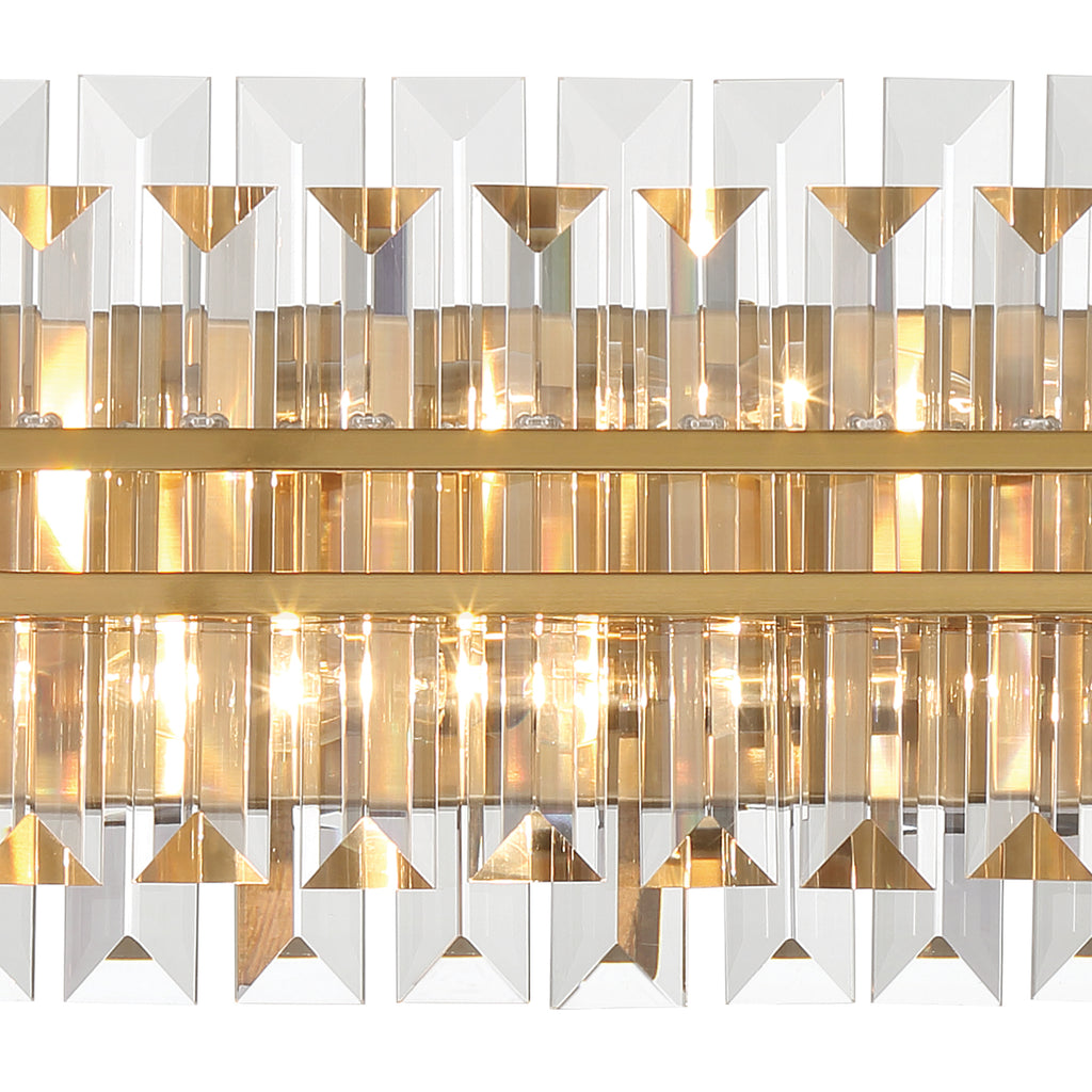 Kawu Crystal 6 Light Wall Sconce