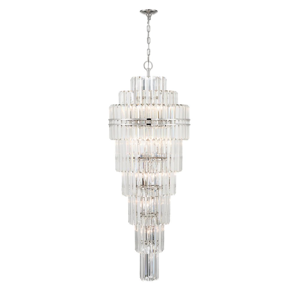 Kawu Multi-Layer Crystal 31 Light Chandelier