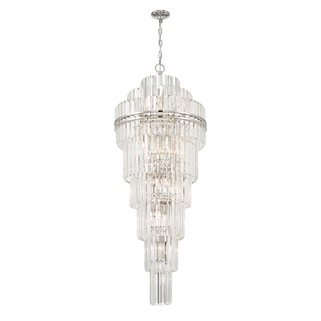 Kawu Multi-Layer Crystal 31 Light Chandelier