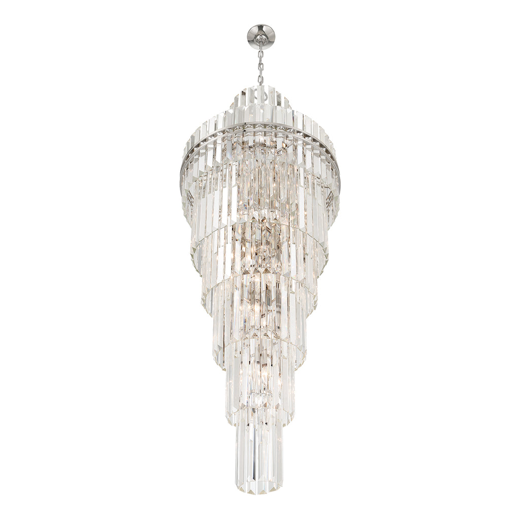 Kawu Multi-Layer Crystal 31 Light Chandelier