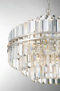 Load image into Gallery viewer, Kawu Round Crystal 12 Light Chandelier
