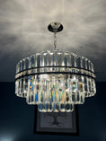 Load image into Gallery viewer, Kawu Round Crystal 12 Light Chandelier
