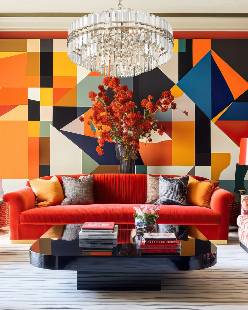 Kawu Round Crystal 16 Light Chandelier