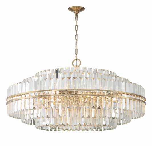 Kawu Round Crystal 32 Light Chandelier