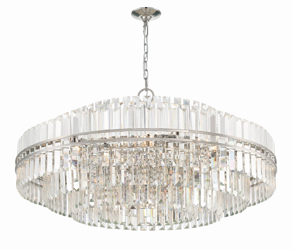 Kawu Round Crystal 32 Light Chandelier
